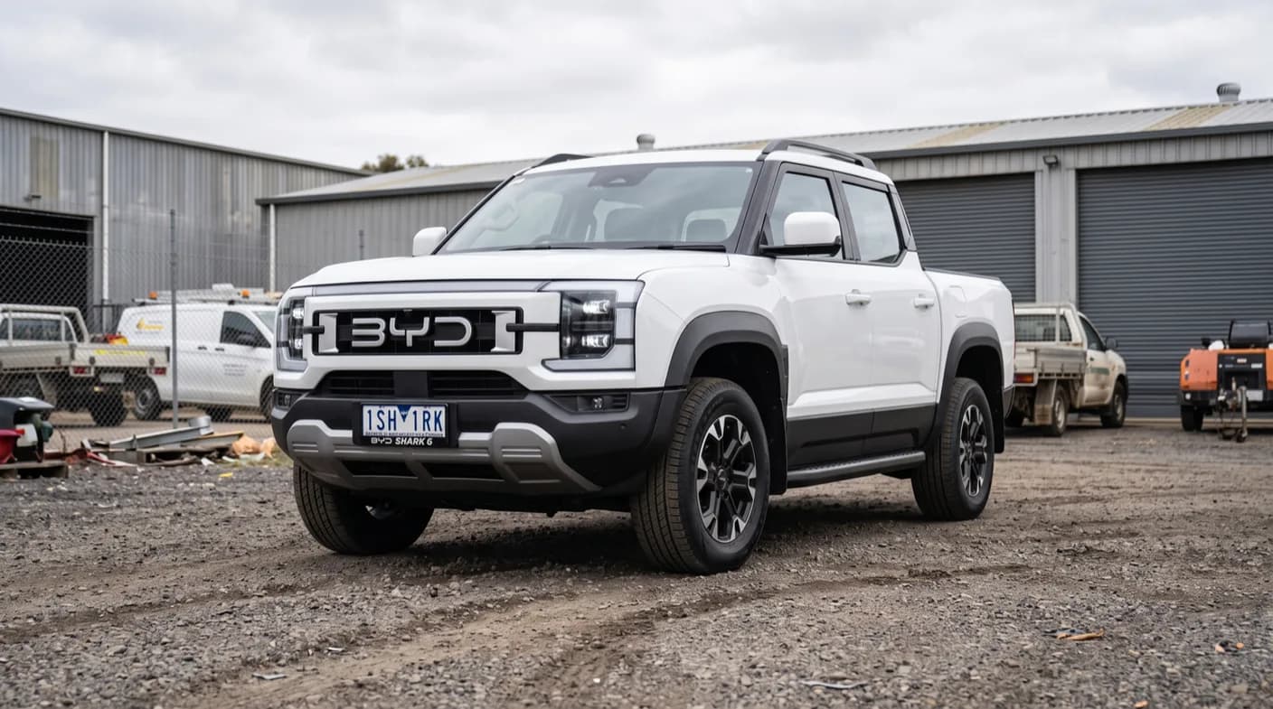 BYD Shark 6 — 4x4 Plug-in Hybrid vehicle for hire