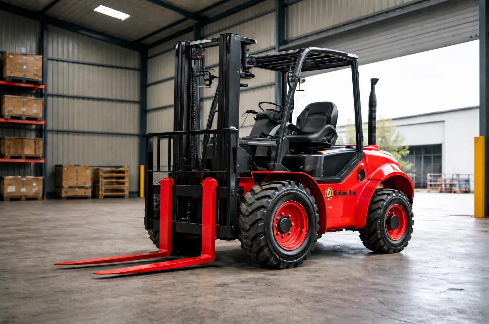 Forklifts — equipment for hire in mining, infrastructure and construction