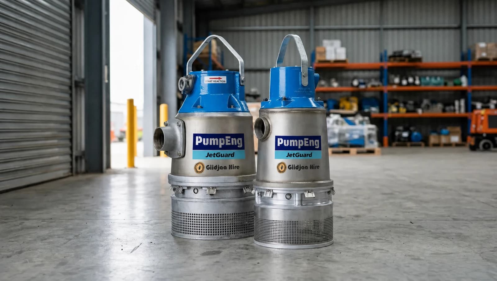 Pumps — equipment for hire in mining, infrastructure and construction