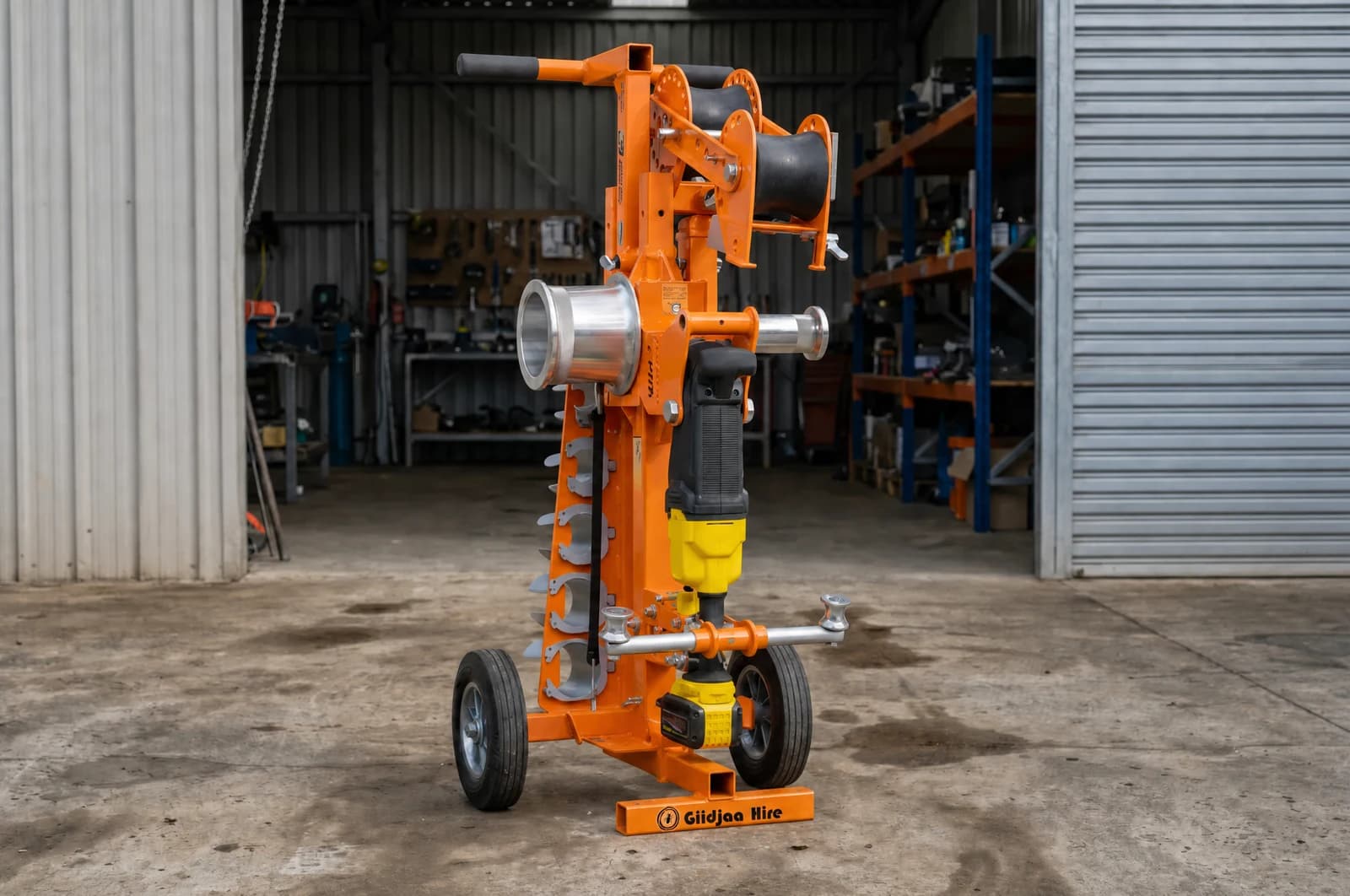 Winches — equipment for hire in mining, infrastructure and construction