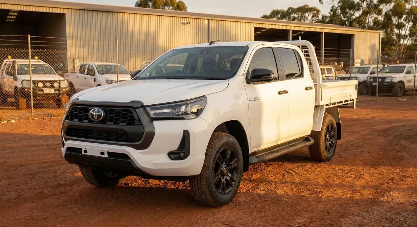Toyota Hilux SR — 4x4 Diesel vehicle for hire