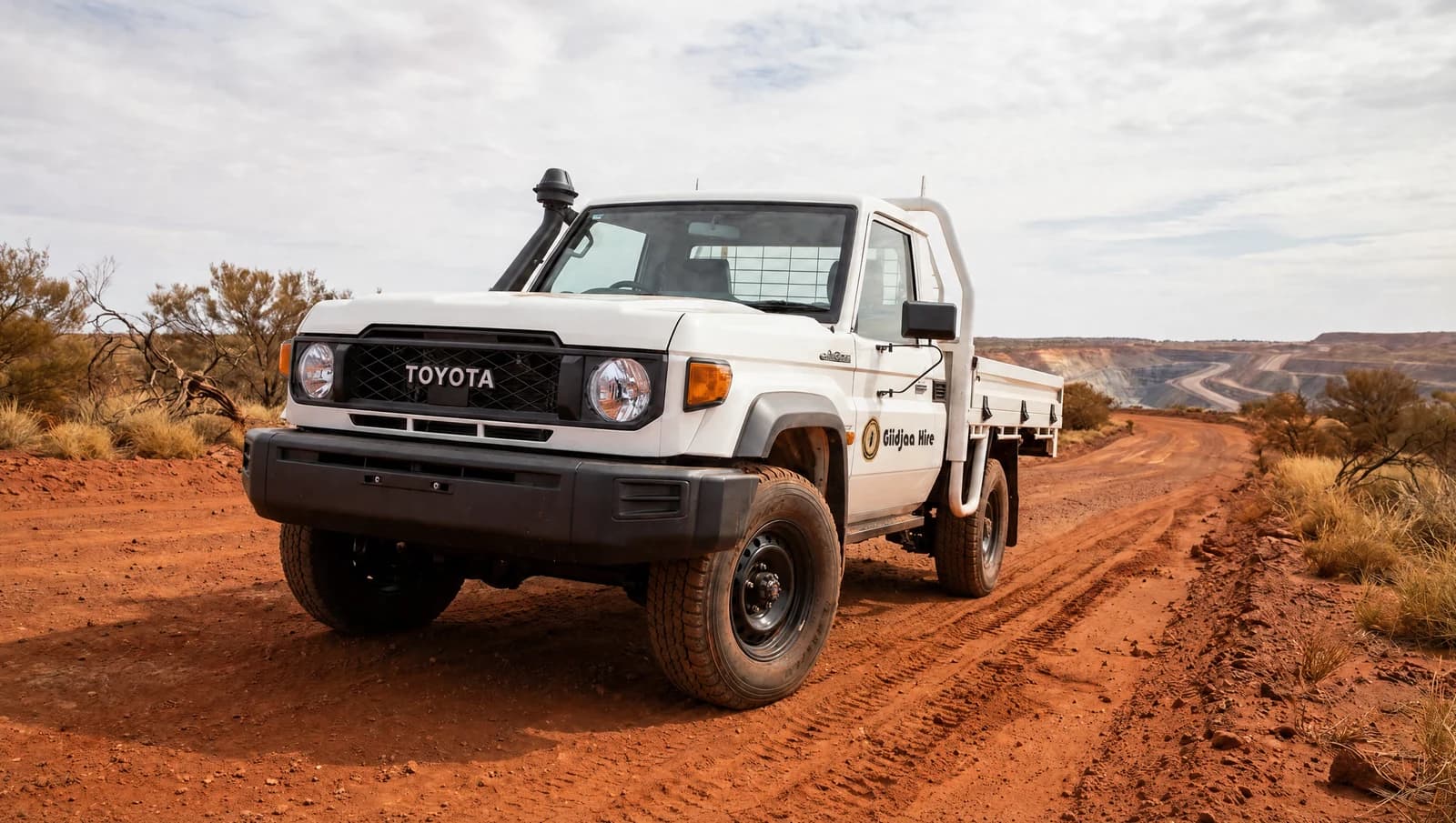 Toyota LandCruiser 70 Series — 4x4 Diesel vehicle for hire