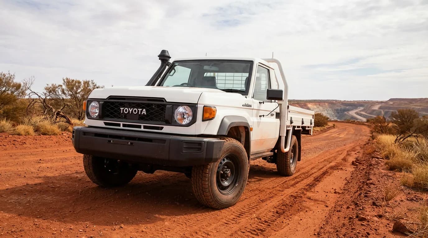 Toyota LandCruiser 70 Series — 4x4 Diesel vehicle for hire