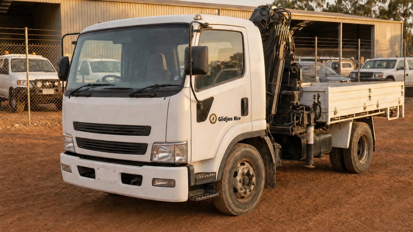 Crane Truck — 4x2 Diesel vehicle for hire