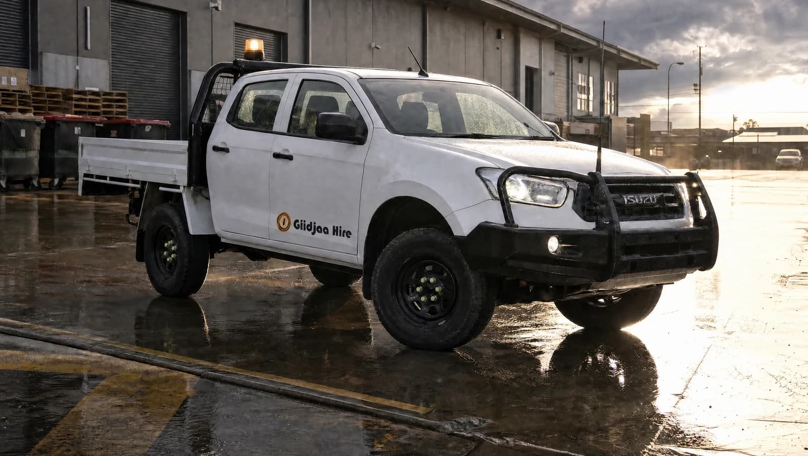 Isuzu D-MAX 4x4 — 4x4 Diesel vehicle for hire