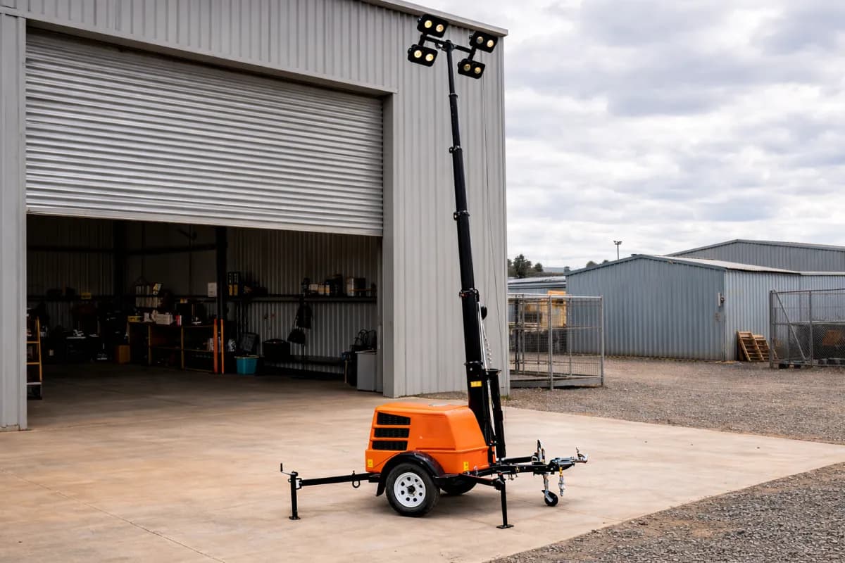 LED 4 Head Diesel — Lighting Towers for hire from Giidjaa Hire