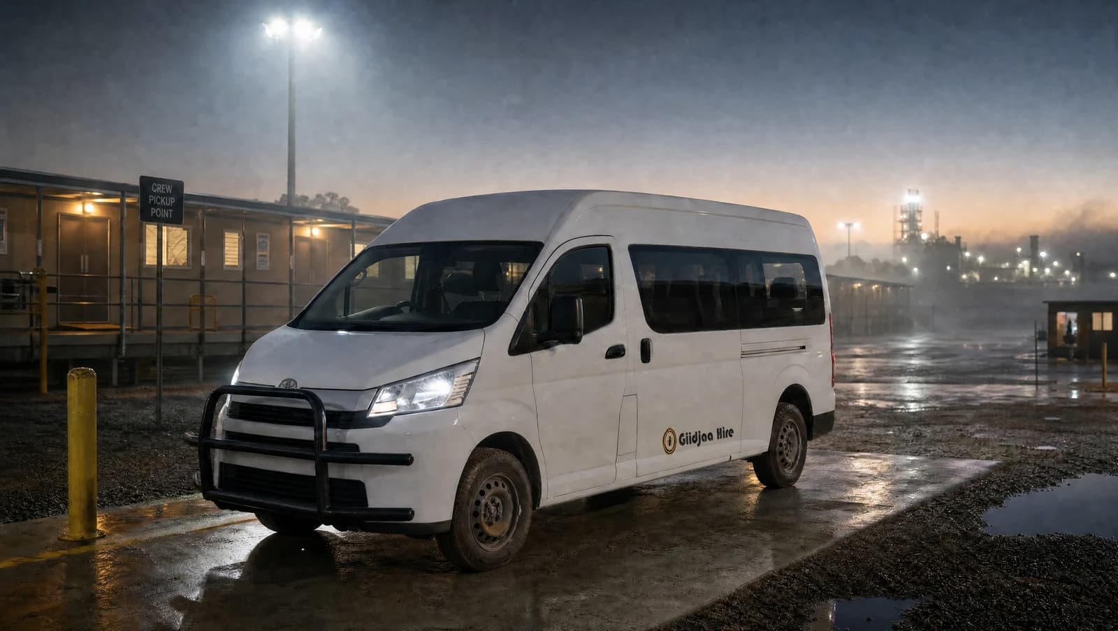 Toyota HiAce Commuter 12-Seat Bus — 2WD Diesel vehicle for hire