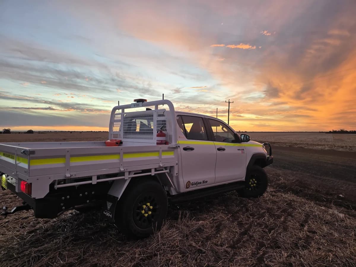 Mine-spec Toyota Hilux 4x4 fitted for site access
