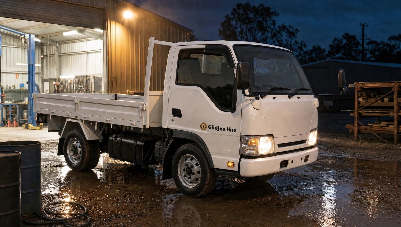 Light Tray Truck — 4x2 Diesel vehicle for hire