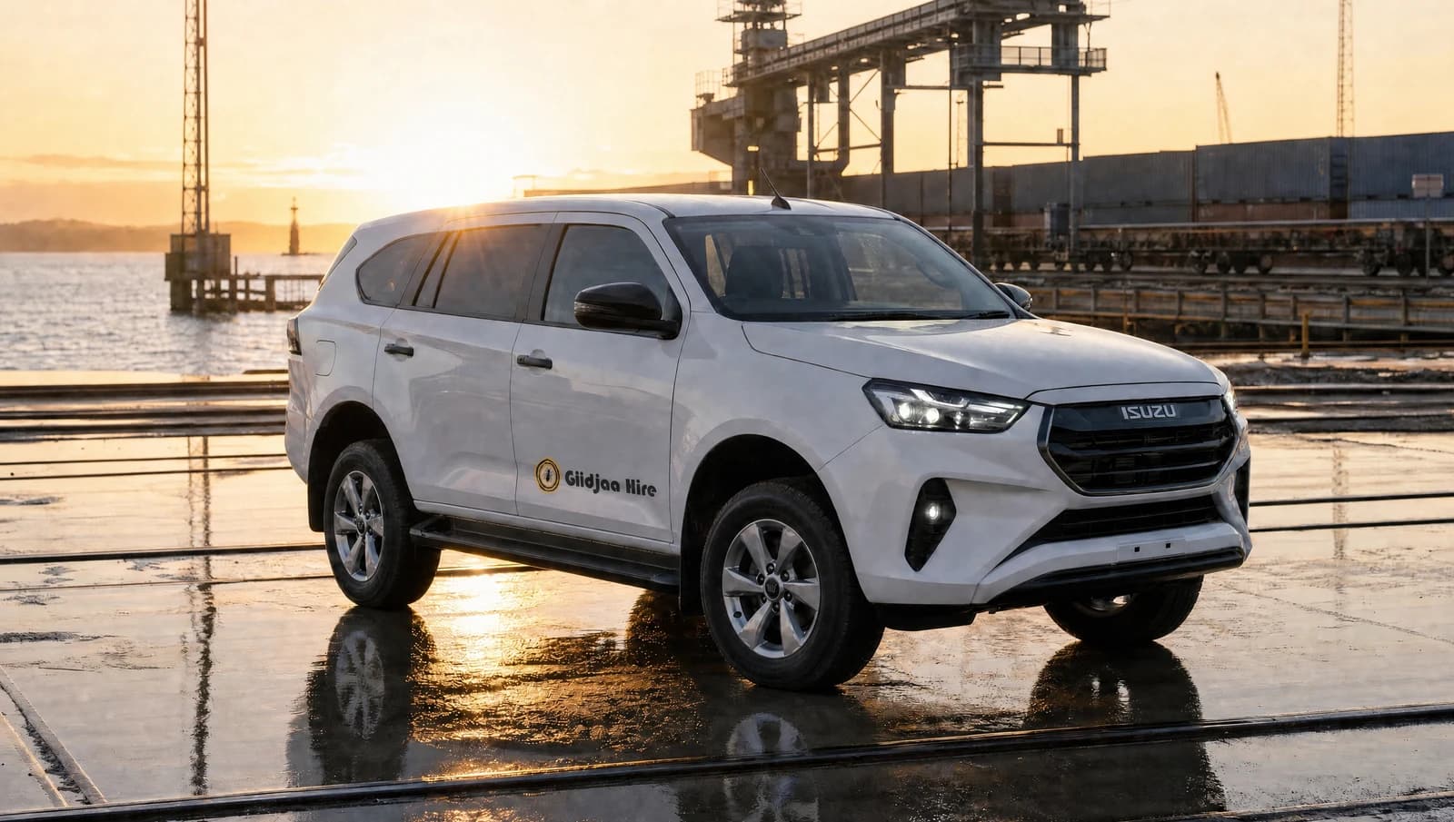 Isuzu MU-X — 4x4 Diesel vehicle for hire
