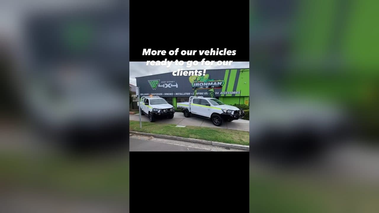More vehicles ready to go