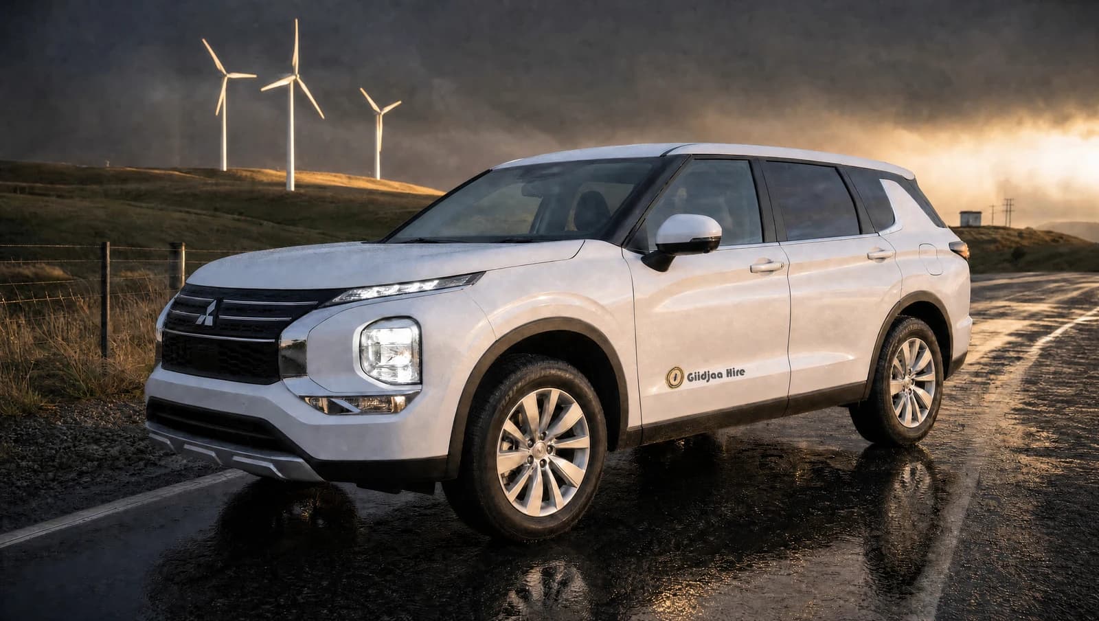 Mitsubishi Outlander PHEV — AWD Plug-in Hybrid vehicle for hire