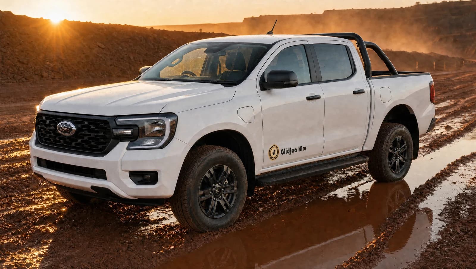 Ford Ranger PHEV — 4x4 Plug-in Hybrid vehicle for hire