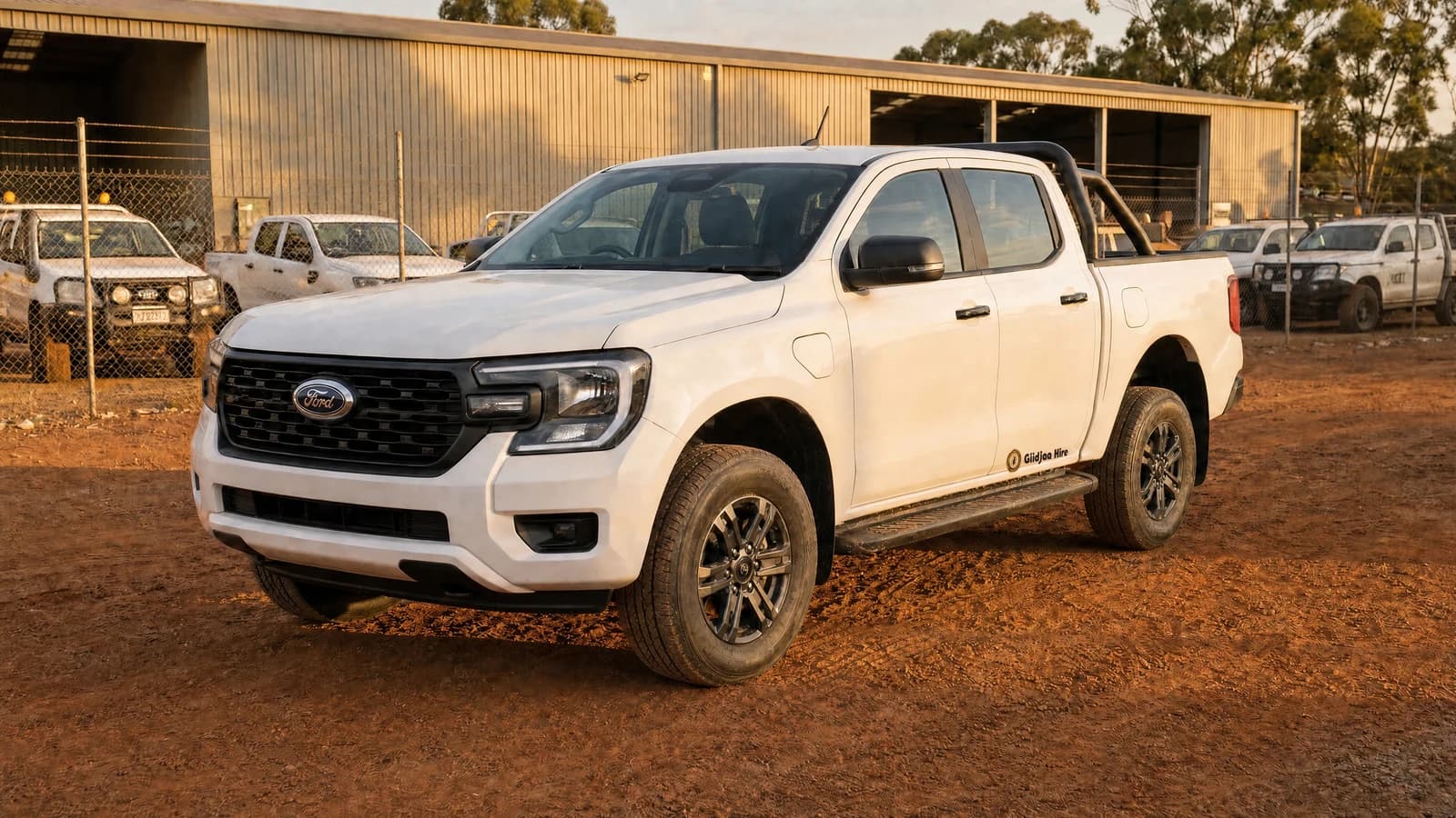 Ford Ranger PHEV — 4x4 Plug-in Hybrid vehicle for hire