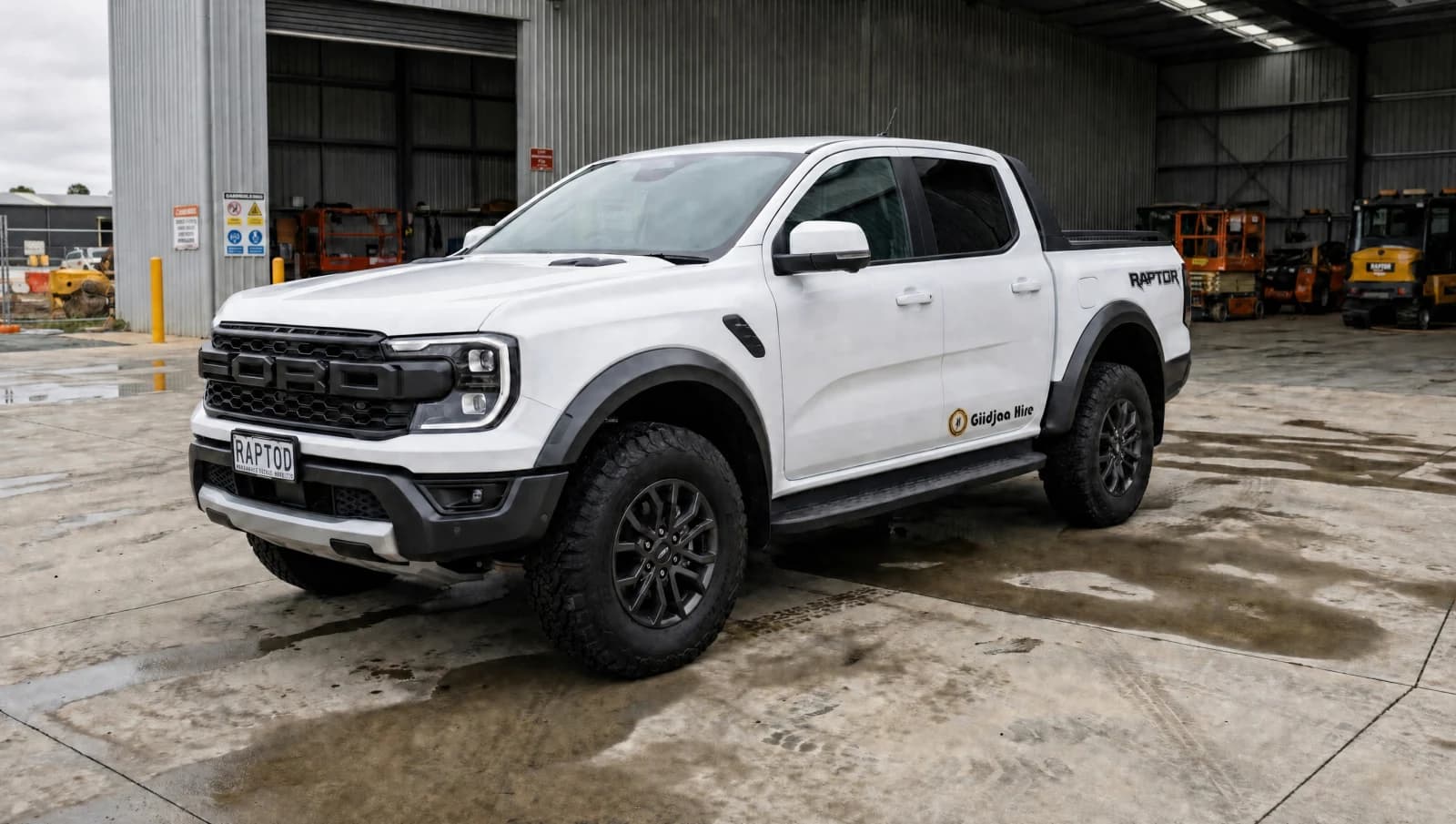 Ford Raptor — 4x4 Diesel vehicle for hire