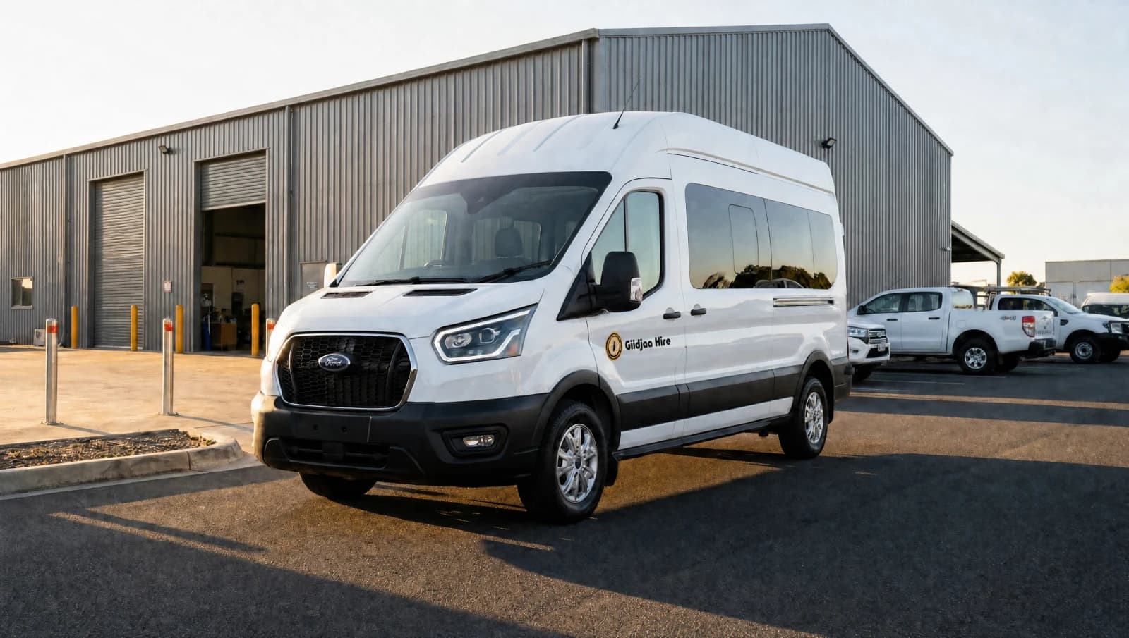 Ford Transit Van — 2WD Diesel vehicle for hire