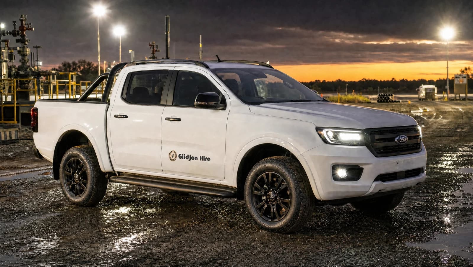 Ford Ranger Wolftrak — 4x4 Diesel vehicle for hire